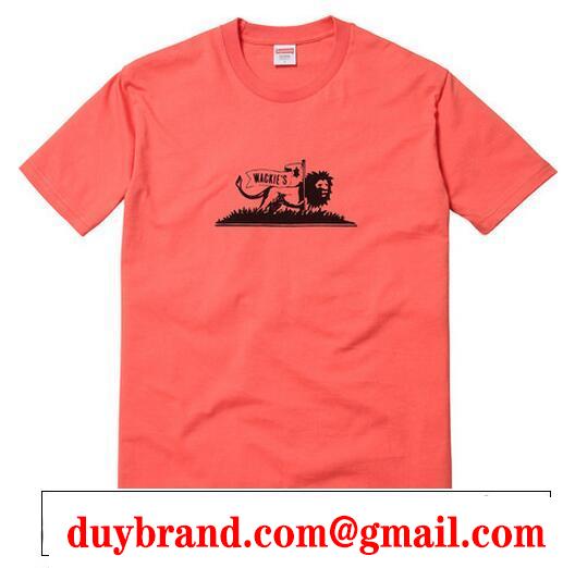 高級感あるデザインシュプリーム　新作のワッキーズ ライオン　大人気のTシャツ　コラル.