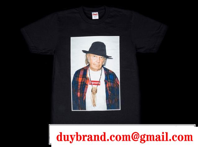 大活躍するSupreme シュプリーム 大人っぽい個性派のニールヤングTシャツ .