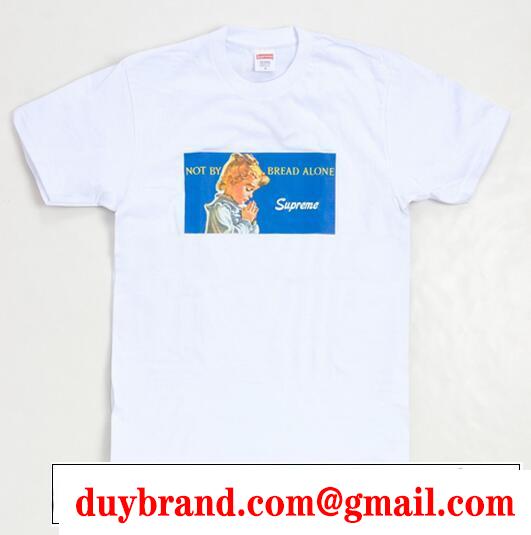 大人の落ち着いたシュプリームkhả năng đàn hồi も抜群な Tシャツ  ホワイト.