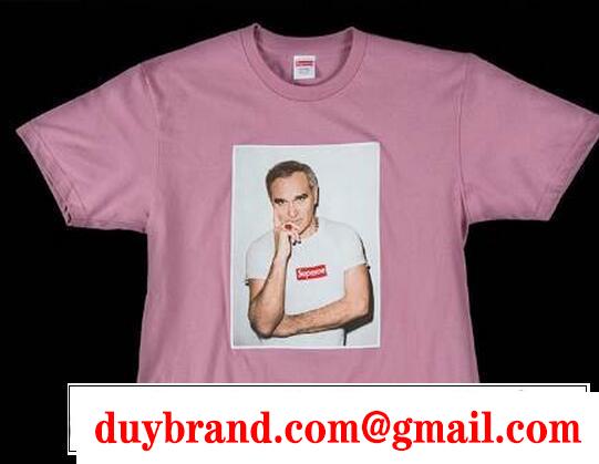 実用性があるシュプリーム モリッシーフォト 大人っぽいＴシャツ ローズ.