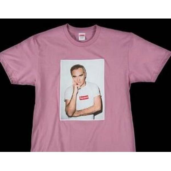 Thực tế tối cao Photo Photo -like T -shirt Rose _ Tay áo ngắn T -Shirt _ Thời trang nam