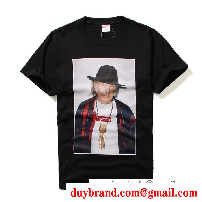 品質保証100%新品 supreme プリントｔシャツ シュプリーム 偽物 半袖 インナー トップス 2色可選