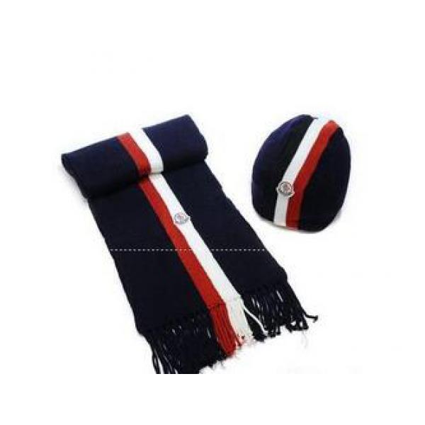 Moncler moncler với mũ giữ nhiệt độ cao Muffler Muffler Set _Hat Muffler Muffler Set Other _
