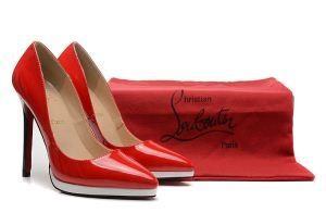 Louboutin LOUBOUTIN LOUBOUTIN Giày cao gót giày cao gót Christian Louboutin đi lại bữa tiệc đỏ 120mm