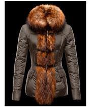 Thương hiệu cao chất lượng Moncler Ladies Down Áo khoác Dark Green_ Moncler Moncler_ Thương hiệu giá rẻ 
