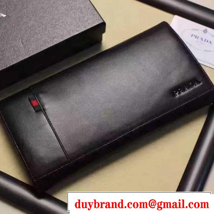 2017春夏 プラダ PRADA 落ち着いた感覚 財布