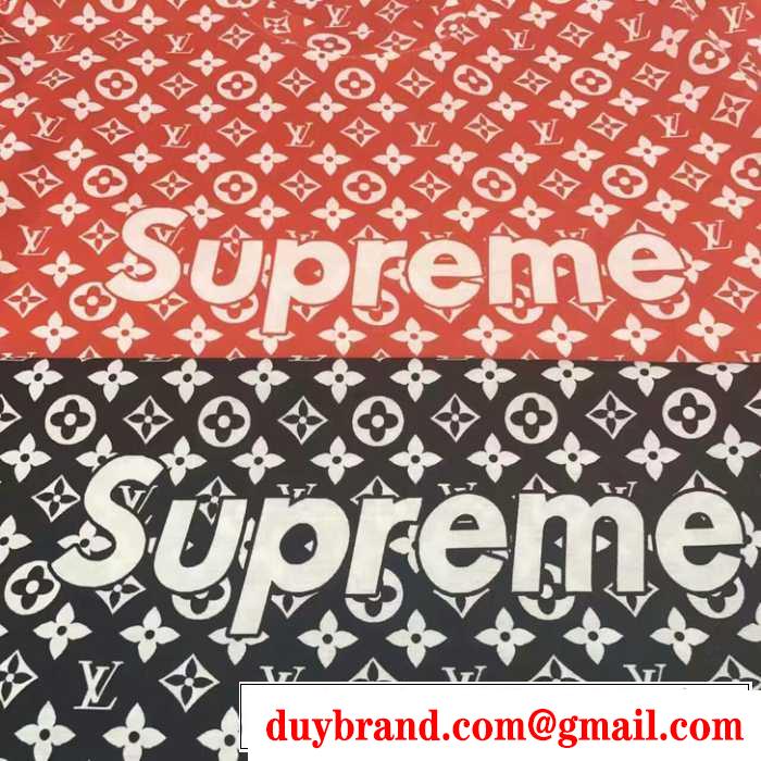 親和性抜群なSupreme x LV BOX LOGO Tee シュプリーム 　半袖Tシャツ 2色可選.心地はまさに大人の