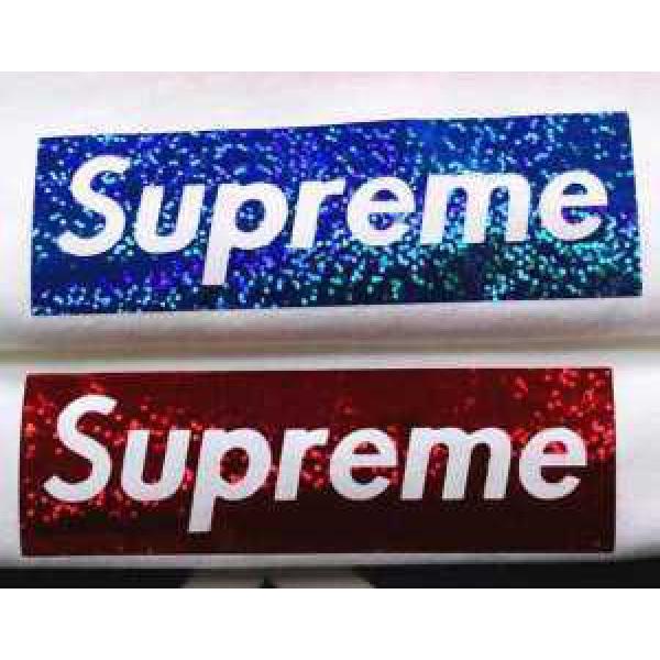 Logo hộp tối cao tee pop 2 màu sắc lựa chọn tay áo ngắn t -shirt 17ss số _ tay áo ngắn t -shirt _ thời trang nam