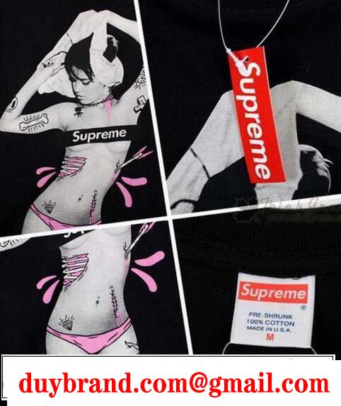 お買い得新作 SUPREME シュプリームコピー カジュアルな半袖 Tシャツ2色可選.