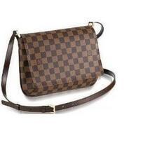 Trở nên hấp dẫn Louis Vuitton Damier Musette Tango Một túi vai ngắn có dung lượng lưu trữ _ Louis Vuitton Louis Vuitton_ Thương hiệu giá rẻ (lớn nhất )