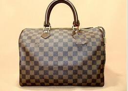 Louis Vuitton Damier Speedy Speedy Minoboston Túi cho túi thanh lịch _ Louis Vuitton Louis Vuitton_ Thương hiệu giá rẻ (lớn nhất )
