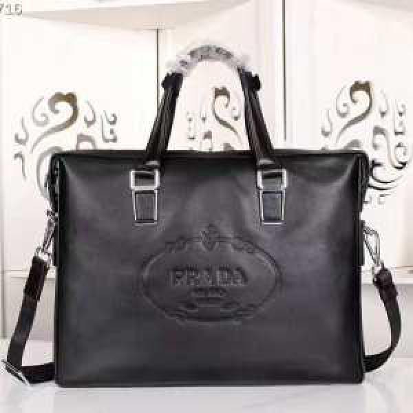 Bán giới hạn 100%mới 17SS Prada Prada Hand -Held & vai treo Bargain Bargain _ Túi nam Prada _ Túi nam