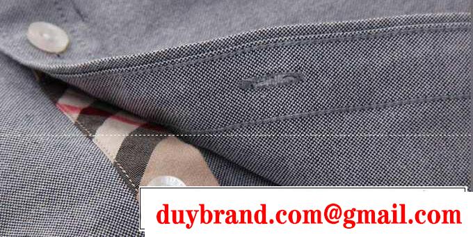 お洒落に夏コーデバーバリー　BURBERRY　３màu sắc可選択長袖シャツ　3996092 