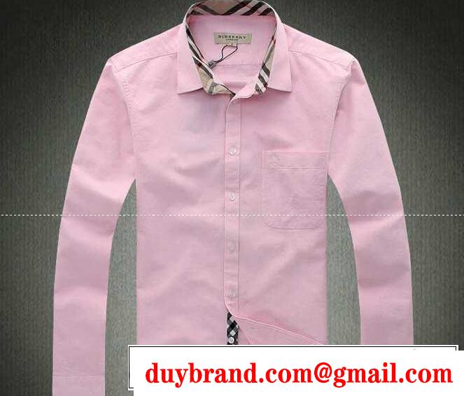 お洒落に夏コーデバーバリー　BURBERRY　３màu sắc可選択長袖シャツ　3996092 