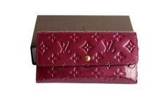 Redomed Louis Vuitton Long Wallet Monogram Verni Rouge Forvist _ Louis Vuitton Louis Vuitton_ Thương hiệu giá rẻ 