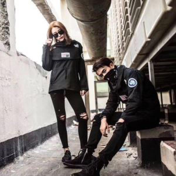 Tối cao tối cao 17SS áo khoác thú vị ấn tượng phong cách _ áo khoác áo len parker áo khoác_men's fashion_ Thương hiệu cửa hàng đặt hàng thư giá rẻ