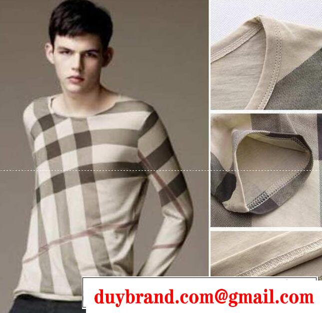 期間限定10％OFF BURBERRY バーバリー スーパー コピー 最高の着心地 長袖 Tシャツ