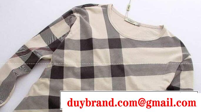 期間限定10％OFF BURBERRY バーバリー スーパー コピー 最高の着心地 長袖 Tシャツ