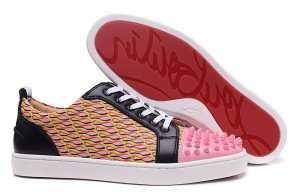 Kích thước phong phú Louboutan Luis Junior Spike Sneakers Louboutin Louis_Bristian Louboutin_ Thương hiệu giá rẻ (lớn nhất )