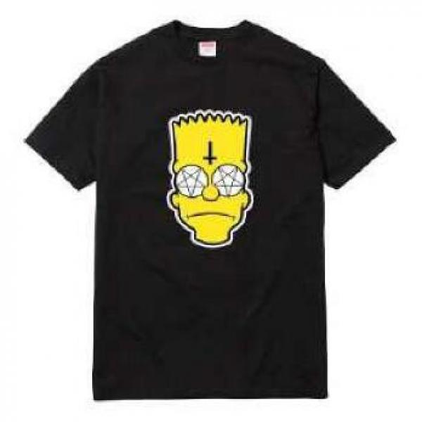 Tối cao tối cao Xu hướng tay áo ngắn Supreme T -shirt
