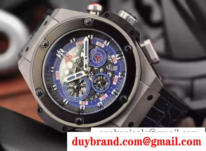 人気アイテムウブロビッグバンウニコキングゴールドセラミックラバ自動巻き腕時計 hublot bigbang 