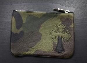 Ví Chrome trái tim đồng xu ngụy trang _ Chrome Hearts Chrome Hearts_ Thương hiệu giá rẻ 