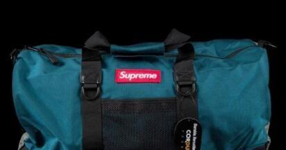 Tối cao tối cao Tối cao Contra Duffel Bag Blue _ Supreme tối cao_ Thương hiệu giá rẻ 