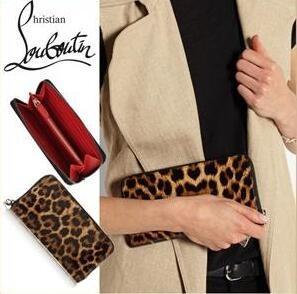 Mô hình in động vật tròn Zip Long Long Christian Loubrovtan Mùa xuân / Mùa hè Mới Christian Louboutin Chia tay phụ nữ _Ristian Louboutin_ Thương hiệu giá rẻ 