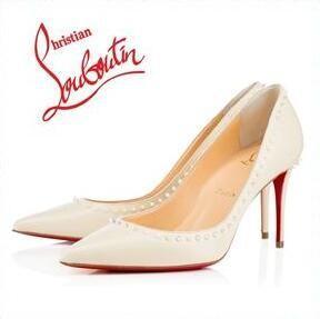 Christian Louboutin Christian Louboutin Christian Lubutan Redezing Spike Bơm cao gót của bố _Ristian Louboutin_ Thương hiệu giá rẻ (lớn nhất )