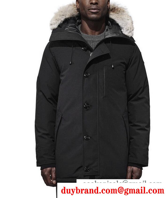 優れた弾力性と保湿性を兼ね揃えるCANADA goose カナダグース メンズ用の3色選択可能のダウンジャケット
