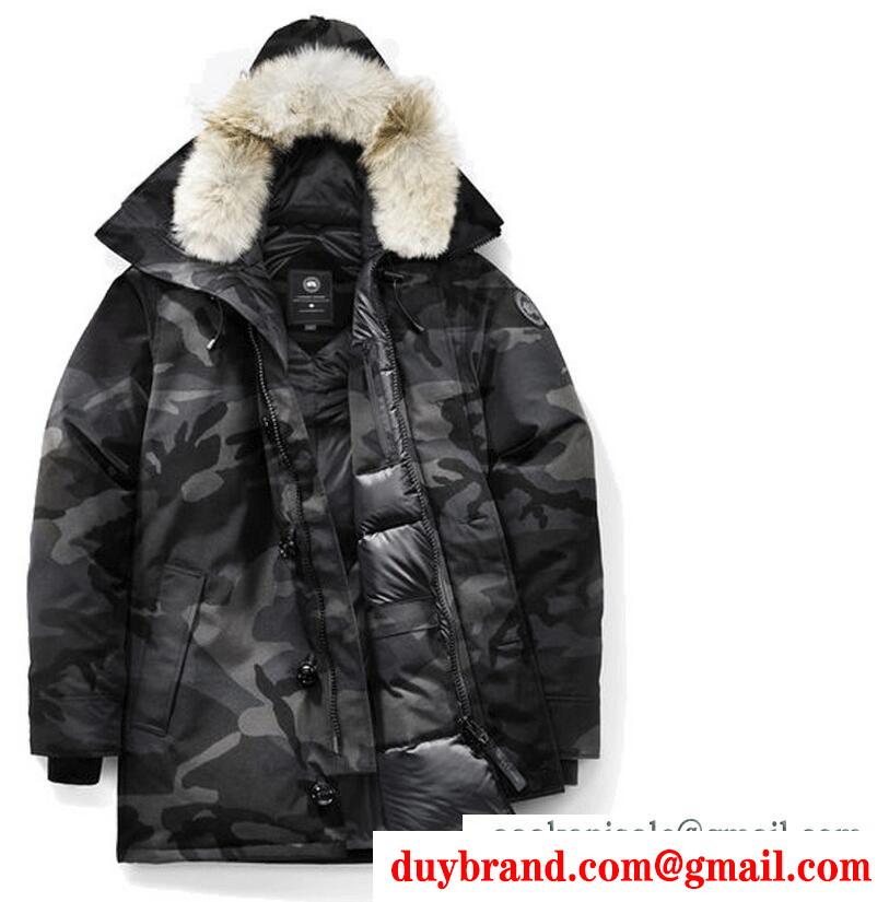 優れた弾力性と保湿性を兼ね揃えるCANADA goose カナダグース メンズ用の3色選択可能のダウンジャケット