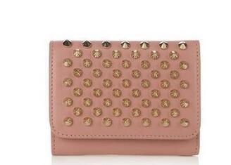 Pink Christian Louboutin Christian Lubutan Mini Ví cho redies_christian Lubutan Christian Louboutin_ Thương hiệu giá rẻ (lớn nhất )