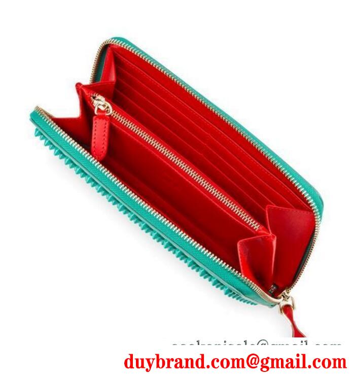 デザイン性と機能性も兼ね備えた万能なChristian louboutin クリスチャンルブタン 多色選択可能の長財布