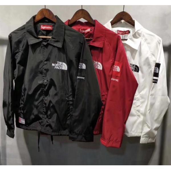 Áo khoác tối cao tối cao Zip Up Park Carblezon Black, White, Red 3 Color