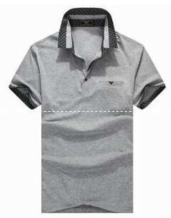 Mùa xuân mới nhất của Armani Armani, Armani's thoải mái và thoải mái 6 -color có thể lựa chọn ngắn -sleeved t -shirt _ armani armani_ Thương hiệu giá rẻ (lớp lớn nhất của )