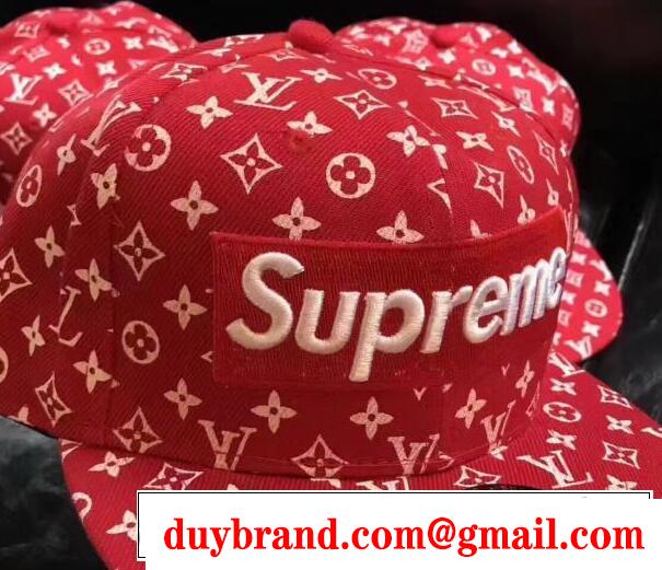 肌触りの気持ちいのSUPREMEシュプリームキャップコピーボックスロゴ付き赤色のベースボールキャップ～