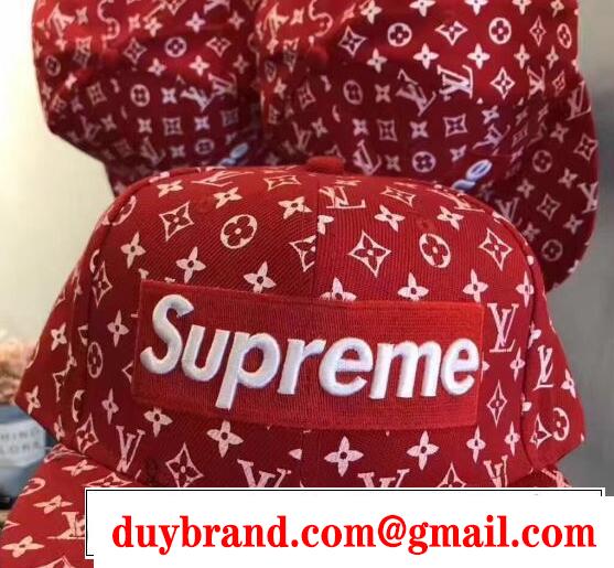肌触りの気持ちいのSUPREMEシュプリームキャップコピーボックスロゴ付き赤色のベースボールキャップ～