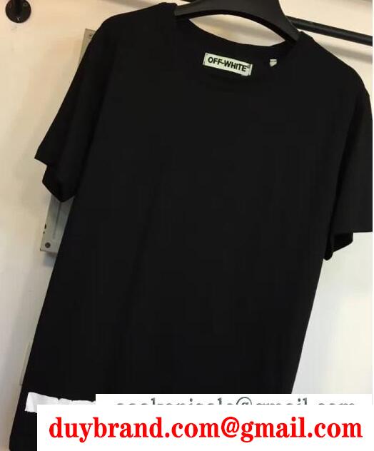 春夏新作のOff-White、オフホワイト tシャツ コピーの優しい肌触りの黒、白、レッド3色選択可能のボーイ半袖 tシャツ