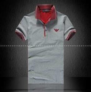Mùa xuân / Mùa hè thời trang Armani, ARMANI's thoải mái 4 -Color Lựa chọn nam Tay áo ngắn T -shirt _ Armani Armani_ Thương hiệu giá rẻ 