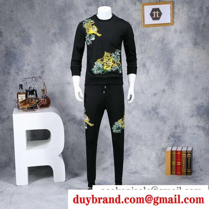 軽くて生地が薄めのドルガバコピーメンズトレーナーパンツ上下セットアップDOLCE＆GABBANA秋冬人気商品