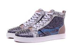 Kirei Cyclisty Chanle Butan Louis Cắt cao giày thể thao Louboutin Louis_Bristian Louboutin_ Thương hiệu giá rẻ (lớn nhất )