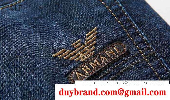 秋冬新入荷のアルマーニ、Armaniのkhả năng đàn hồi は高い男性ジーンズ