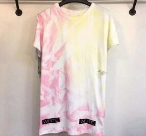 Mùa xuân / Mùa hè Tắt-White, Tắt áo ngắn tay áo dài tay màu trắng _off-White Off-White_ Brand Super (lớn nhất )