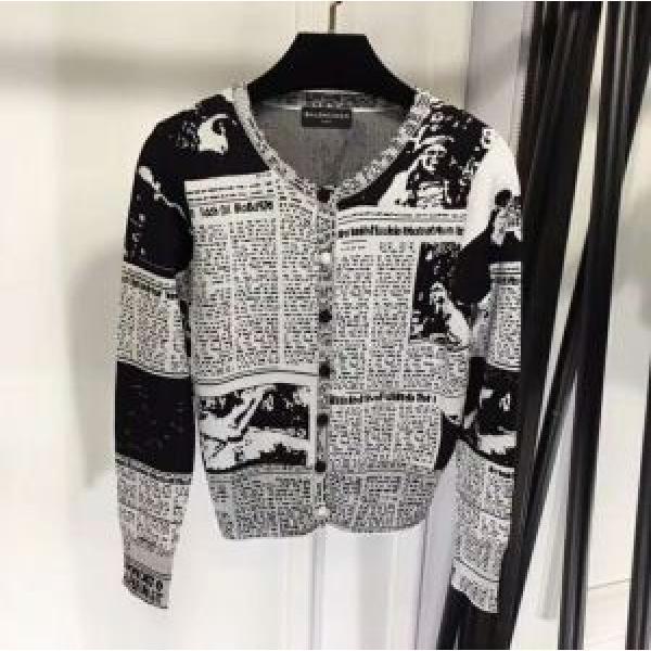 18SS Beauty Knit Court Balenciaga năm nay thời trang mới Balenciaga_t Áo áo sơ mi _ Ladies Fashion_ Thương hiệu cửa hàng đặc biệt đặt hàng thư