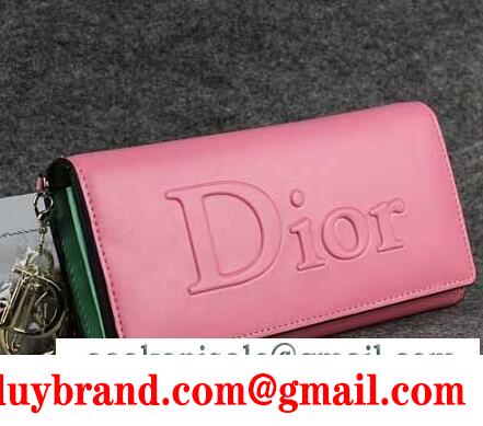 かわいく溢れるディオール、 diorの二つ折り長財布