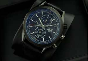 Tag Hoeer tag heuer nam xem tự động vệt 6 tay đen