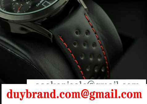 シンプル tag heuer-タグホイヤー 自動巻き メンズ腕時計 日付表示 月付表示 42.80mm レザー black
