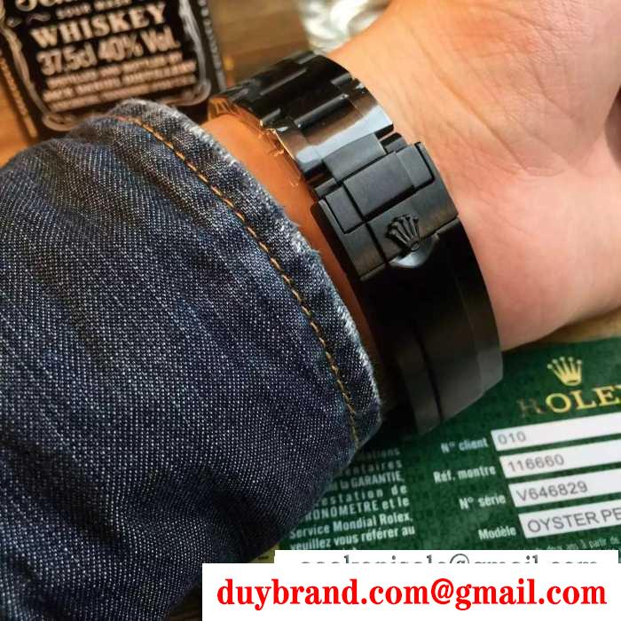 ロレックス サブマリーナ デイト黒サブ腕時計 rolex submariner ref.116613ln メンズビジネスシーンウォッチ
