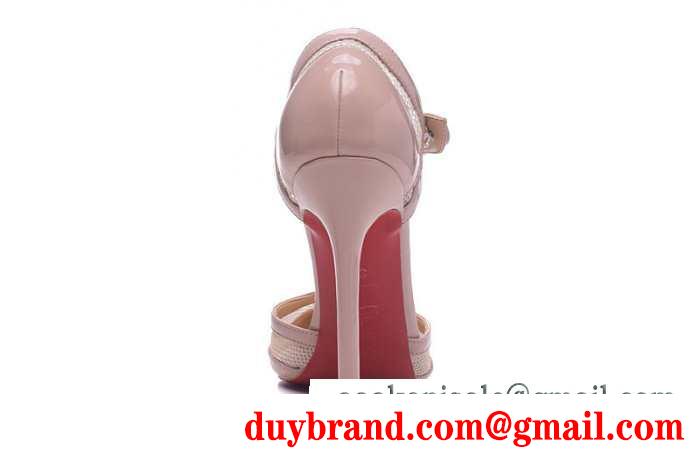 通勤用 パーティールブタンレディース靴パテントレザーポインテッドトゥパンプス ヌード louboutin pointed toe early100mm