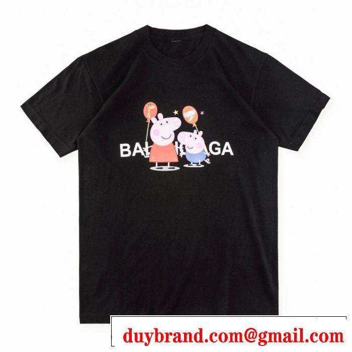  今季新作登場 半袖Tシャツ 超目玉新作 バレンシアガ BALENCIAGA  2色可選 超人気美品